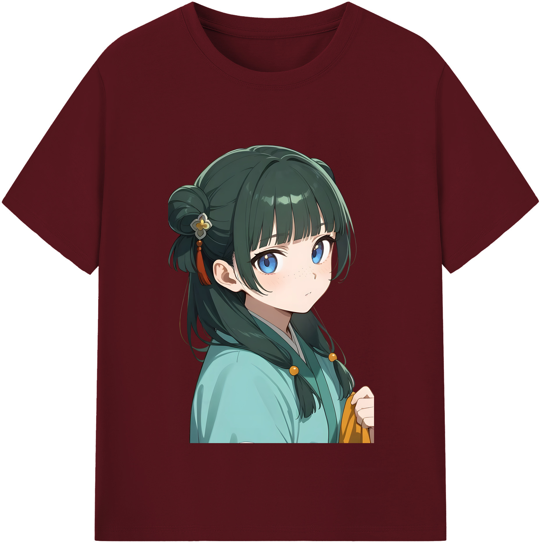 （画像用） 薬屋のひとりごと The Apothecary Diaries 綿100％半袖Tシャツ（フロントプリント）